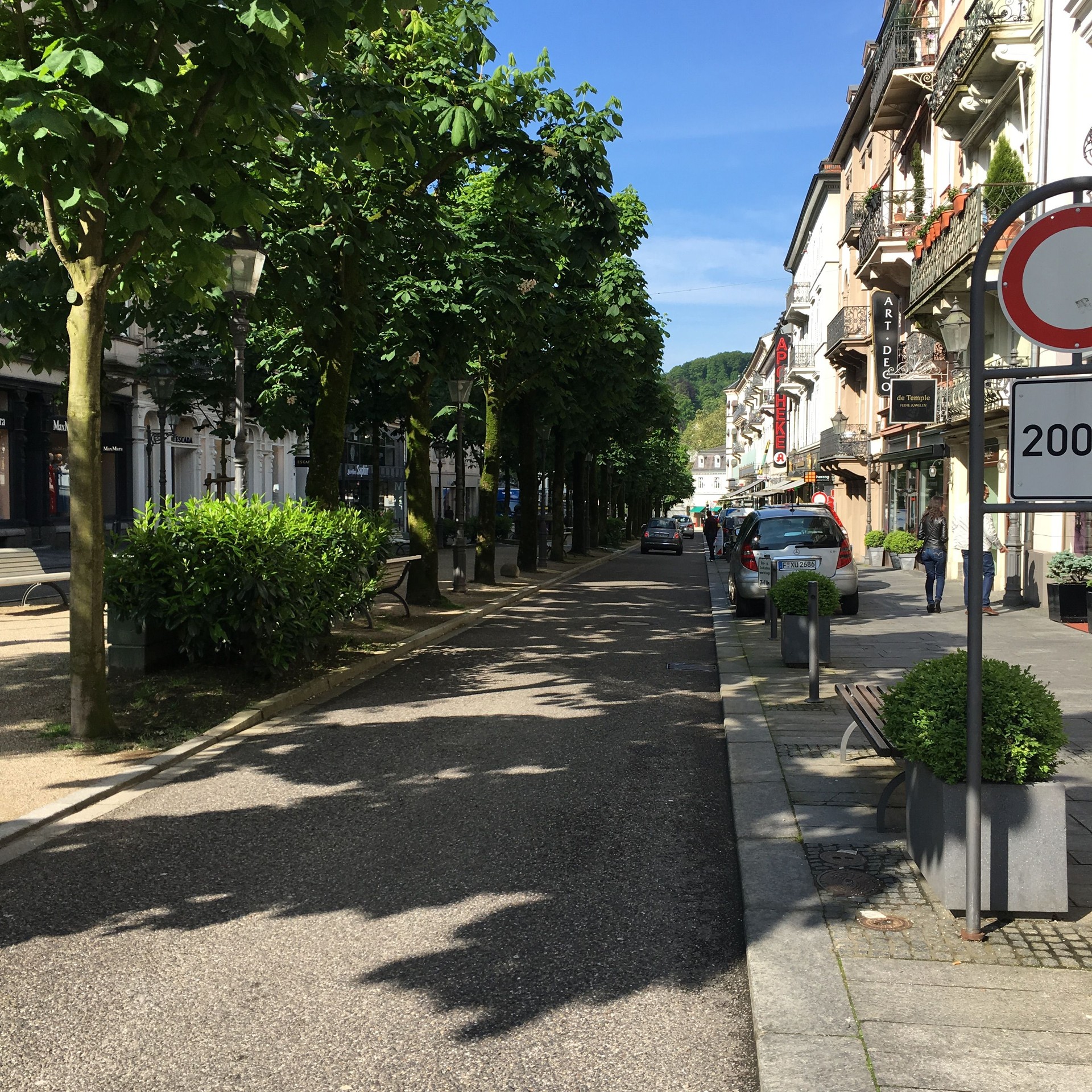 Walking in Baden Baden